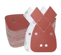PMIQSA 100 Pezzi Abrasivi per Levigatrice Mouse 180 Grana | 93x168mm, Fogli Abrasivi a 4 fori a Strappo Assortiti, per Levigare e Lucidare
