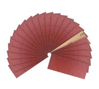 PMIQSA Carta Abrasiva 24 Pezzi, 230x93mm Carta Vetrata in Grane 60 Sandpaper, per la Lucidatura Fine di Legno, Metallo Resine e Plastica