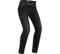 PMJ Caféracer Jeans da moto, nero, taglia 30 per maschi