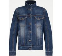 Giacca moto da donna in denim PMJ Lucy Bleu M