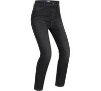 PMJ Sara Jeans moto da donna, nero, Taglia 28