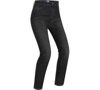 PMJ Sara Jeans moto da donna, nero, Taglia 32