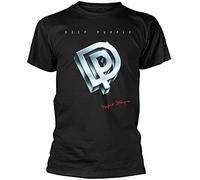 PMNXCVS Deep Purple Perfect Signature Logo Men's Black T-Shirt, Colore 13, L