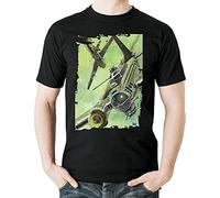 PMNXCVS Flying Spaghetti Monster Colorful Art Men's (Woman'S Available) T Shirt Black, Colore 12, S