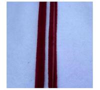 Pmnzdy Nastro in pelliccia sintetica di coniglio, 3 metri, in finta pelliccia, per lavori di bricolage, accessori per il fai da te, accessori per il fai da te, decorazione fai da te, colore rosso vino