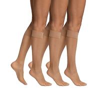 Pօmpea Calze Gambaletto SUNRISE 8 DEN Taglia Unica Creme Caramel 6 Paia