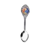 PMS- Cucchiaino di Souvenir del giubileo in Platino in Confezione Regalo | 30 Pezzi. Accessorio, Argento, 776002