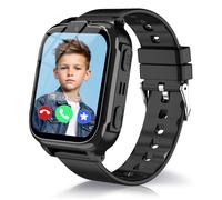 pmstuy Orologio Smart Bambini 4G, Localizzazione GPS WiFi LBS, Scheda SIM, Videochiamata, SOS, Impermeabile IP68, Modalità Scuola