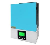 PMSUN 1500W Inverter ibrido solare da DC12V a AC230V,inverter a onda sinusoidale pura off-grid con caricatore solare MPPT da 80A+caricatore AC,ingresso PV max 2000W DC130-430V,per batteria al da12V