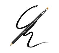 PMU Matita Eyeliner con Pennello, Punta Precisa Trucco di Lunga Durata | Eyeliner Nero in Stile Matita Professionale per le Donne, Creando Aspetti di Trucco Duraturi, Audaci e ad Alto Pigmento