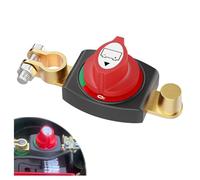 Pmueuff Interruttore Stacca Batteria, Interruttore di Separazione Della Batteria, Interruttore Stacca Batteria Auto, Staccabatteria Universale per Auto, Barca, Moto, Veicoli, Camion