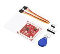 PN532 Modulo NFC NXP RFID V3 Kit AYWHP 1 pezzo Kit modulo lettore di comunicazione mozzo I2C, modulo lettore di schede RFID NFC lettore RFID Adesivo NFC compatibile con Arduino