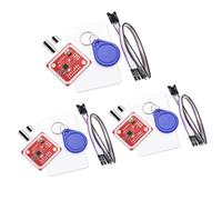 PN532 NFC RFID Modul,QIQIAZI 3 pezzi PN532 NFC NXP Modulo RFID V3 Kit Reader Lettore di Comunicazione Kit Modulo Lettore di Comunicazione I2C SPI con Scheda S50 Bianco Compatibile con Arduino