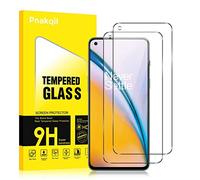 Pnakqil 2 Pezzi Vetro Temperato per OnePlus Nord 2 5G/2T, 9H Durezza HD Trasparente Pellicola Prottetiva per OnePlus Nord2(6.43"), [Anti-Graffio][Senza Bolle] Facile Lnstallare