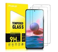 Pnakqil 2 Pezzi Vetro Temperato per Xiaomi Redmi 10/10 Prime, 9H Durezza HD Trasparente Pellicola Prottetiva per Redmi 10(6.5"), [Anti-Graffio][Senza Bolle] Facile Lnstallare