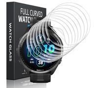 Pnakqil 8 Pezzi Pellicola per Garmin Forerunner 965,TPU Vetro Protezione per Google Watch 45mm,HD Trasparente Flessibile Senza Bolle Auto Guarigione Morbido Tocco Sensibile Pellicole Protettiva