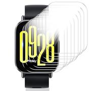 Pnakqil 8 Pezzi Vetro Temperato per Xiaomi Redmi Watch 5 Active Pellicola Protettiva,Durezza 9H Antigraffio Senza Bolle Ultra HD Trasparente Installazione Facile Sensibile al tocco Vetrino Protezione