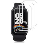 Pnakqil Pellicola Protettiva per Xiaomi Smart Band 9 Active | 4 Pezzi Protezione Schermo TPU, Antibolle, Pellicola Trasparenza HD Anti-Graffio, Copertura Totale per Xiaomi Band 9 Active