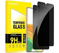 Pnakqil Privacy Pellicola Protettiva per Samsung Galaxy A33 5G 2 Pezzi,Anti-Spia Vetro Temperato Anti-Spy Protezione Schermo Durezza 9H Senza Bolle Anti-Graffio Antispy Screen Protettivo