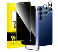 Pnakqil Privacy Pellicola Protettiva per Samsung Galaxy S25+/S25 Plus 5G con Protezione Fotocamera Schermo Anti-Spy Vetro Temperato Screen Protector Vetrino Protettivo Angolo Anti Spia 28°,Pacco da 2