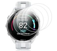 Pnakqil Vetro Temperato per Garmin Forerunner 965, Pellicola Protettiva Schermo 9H per Garmin Forerunner 965, HD Chiaro Anti Graffio Senza Bolle, Compatibile con Sensori, 4 Pezzi