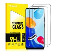 Pnakqil Vetro Temperato per Xiaomi Redmi Note 11/Note 11S [2 Pezzi],Durezza 9H,Anti-Graffio,Anti-Impronte,Senza Bolle,Ultra HD Schermo Pellicola Compatibile con Xiaomi Redmi Note 11/Note 11S 6.43"