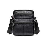 PNAWLLCF Borsa a tracolla da uomo Borsa piccola for il cambio Borsa a tracolla Lychee Comoda for ordinare le cose(Schwarz)