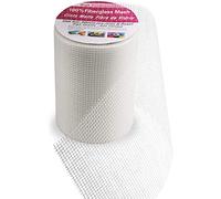 PNBLAECE Nastro in Tessuto in Fibra di Vetro Nastro Autoadesivo in Tessuto a Rete Nastro di Riparazione in Rotolo di Tessuto per Riempire Crepe e Riparare Giunti Nelle Pareti -20 cm x 25 m