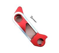 PNBVW 1 Pezzo di Gancio deragliatore for Bicicletta Rd for M/e/r/i/d/a #68 R/e/a/c/t/o S/c/u/l/t/u/r//a E/n/d/u/r/a/n/c/e D/i/s/c S/r/a/m 67 Telaio in Carbonio Gancio for forcellino Meccanico(1PC Red