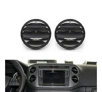 PNBVW 2 pezzi griglia di ventilazione anteriore posteriore for auto aria condizionata aria condizionata for VW V//olkswage//n Tiguan 2010 2011 2012 2013 2014-2017(Middle)