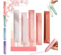 Pnedeodm Double Sided Tape Pens, 5 Pcs Double Sided Tape Roller Pens for Crafting, 2026 New Glue Tapes Pen for Wrapping Paper, Scrapbooking, Gift Wrapping, Home School Cards Supplies (Gradient Pink)