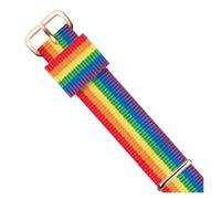 PNESHGTT Cinturino for orologio da uomo e donna in nylon oro rosa argento 14 mm, 16, 18, 20, 22, compatibile con Daniel Wellington(100-Rose gold,14mm)