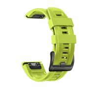 PNESHGTT Cinturino in silicone compatibile con Garmin Fenix 8 PRO 8x E 7 7X/forerunner 970/Epix Pro/Enduro 3 Tactix 26mm 22mm cinturino sportivo(Green,1Pcs QuickFit 22mm)