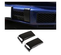 PNESHGTT Compatibile con 2 Pezzi ABS Nero Lucido compatibili con Benz G W464 G63 G350 G400 G500 G55 G65 2019-2025 Decorazione paraurti Anteriore/Posteriore for Auto(Front Glossy Black)