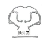 PNESHGTT Compatibile con accessori for moto Tuareg 660 Protezione motore Barra di protezione autostradale Protezione telaio Paraurti Compatibile con Aprilia Tuareg660(Silver-Upper Only)