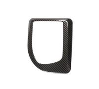 PNESHGTT Compatibile con Adesivo Cromato for Rivestimento Leva Cambio Interno della Console Centrale in ABS Compatibile con Accessori Auto BMW Serie 5 E60 2004-2007(Carbon Fiber)
