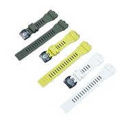 PNESHGTT Compatibile con Casio GBD-800/-800 Cinturino in silicone resina multicolore 5554 Parti speciali da uomo(Green)