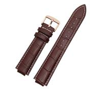 PNESHGTT Compatibile con il cinturino dedicato Louis Vuitton Tambour Series Q1121 for uomo e donna in pelle Q114k, compatibile con l'orologio LV con bocca rialzata.(Blue Light Blue,12x21mm)