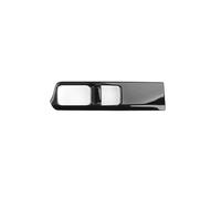 PNESHGTT Compatibile con la copertura del pulsante di regolazione dei fari RHD/LHD. Accessori for la decorazione degli interni dell'auto compatibili con Hyundai Santa Fe MX5 2024 2025.(LHD For Black)