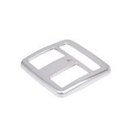 PNESHGTT Compatibile con Land Rover Discovery 5 2017-22 Accessori for Interni Auto ABS Cromato Cornice di Copertura for Luce di Lettura sul Tetto Posteriore Compatibile con Jaguar XF XE