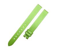 PNESHGTT Compatibile con PIAGET POSSESSION WATCH STRAPP 14MM CINTURINO IN SETA(GREEN,11mm)