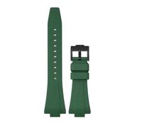 PNESHGTT Compatibile con Tissot PRX 35MM/40MM serie uomo donna cinturino in gomma di ricambio moda casual + strumenti a sgancio rapido(Darkgreen02,40mm-12mm)