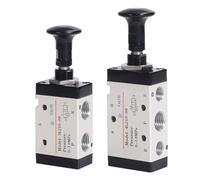 Pneumatic 3L 3/2way 4L 5/2 Way Push-pull Valve 3L 4L110/210/310-06/08/10 Manual Directional Valve(3L210-08)