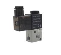 Pneumatic Air Solenoid Valve 2 Position 3 Port Way 1/8 BSP Female Thread NC Normally Closed Electric Magnetic Valve 12V 24V 220V(AC 110V)