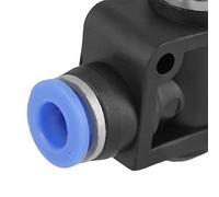 Pneumatic Air Speed Controller 6mm | Design del connettore rapido, facile installazione, durevole, adatto all\'automazione