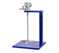 Pneumatic Paint Mixer - 5 Gallon Air Agitator with Adjustable Speed 50~2600 RPM for Viscous Liquids, Inks, and Chemicals(B)
