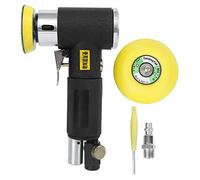 Pneumatic Polisher Machine, Air Sander Tool with 2Inch/3Inch Disc, Eccentric Elbow Design for Narrow Space Grinding, Lightweight Pneumatic Sander for High Efficiency Work