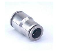 Pneumatic Reducer Union Fit Tube OD 16-12mm 304 Stainless Steel Quick Straight Connector