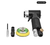 Pneumatic Sander 2in | 12000 RPM Pneumatic Sanding Polishing Machine | 0.6-0.8 MPA for Metal/Wood/Car | Alloy Steel, Model YC - 2614 (Japanese Style)