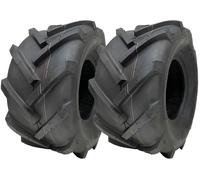 Pneumatico ruota 18x9,50-8 centro aperto P328 su cerchio cleated Rotovator 4 ...